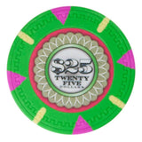 The Mint 13.5-gram Poker Chips (25-pack) - Clay Composite