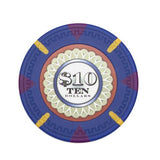 The Mint 13.5-gram Poker Chips (25-pack) - Clay Composite