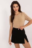 brown - Short sleeve sweater model 200405 Factory Price