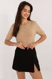 brown - Short sleeve sweater model 200405 Factory Price