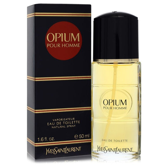 Opium by Yves Saint Laurent Eau De Toilette Spray 1.6 oz (Men)