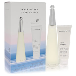 L'EAU D'ISSEY (issey Miyake) by Issey Miyake Gift Set -- 3.3 oz Eau DeToilette Spray + 2.6 oz Body Cream (Women)