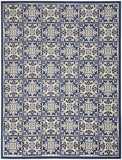 Blue Fleur De Lis Stain Resistant Non "Skid" Area's R