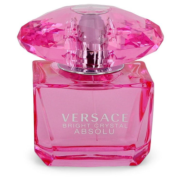Bright Crystal Absolu by Versace Eau De Parfum Spray (unboxed) 3 oz (Women)