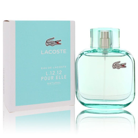 Lacoste Eau De Lacoste L.12.12 Natural by Lacoste Eau De Toilette Spray 3 oz (Women)