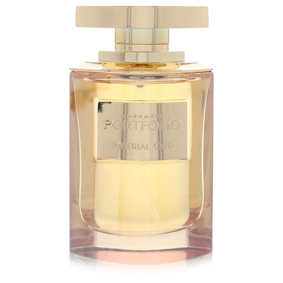 Al Haramain Portfolio Imperial Oud by Al Haramain Eau De Parfum Spray (Unisex Unboxed) 2.5 oz (Men)