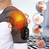 Electric Heating Shoulder Massage Wrap For Arthritis Joint Pain Relief 3 Levels Vabration Brace Support Physiotherapy Therapy