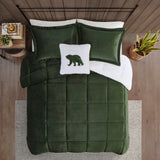 Plush to Sherpa Down Alternative Comforter Set