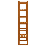 Plant Stand with Trellis Orange 23.6"x11.8"x55.1" Solid Firwood