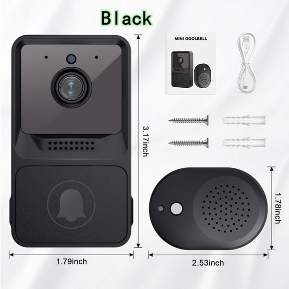 Smart Home Video Intercom WIFI Infrared Night Vision Outdoor Home Security Alarm Camera 480P Monito Wireless button Doorbell