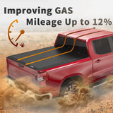 Soft Roll Up 5.5ft Truck Bed Tonneau Cover for 2015-2022 Ford F-150 F150