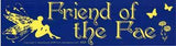 Friend of the Fae bumper sticker