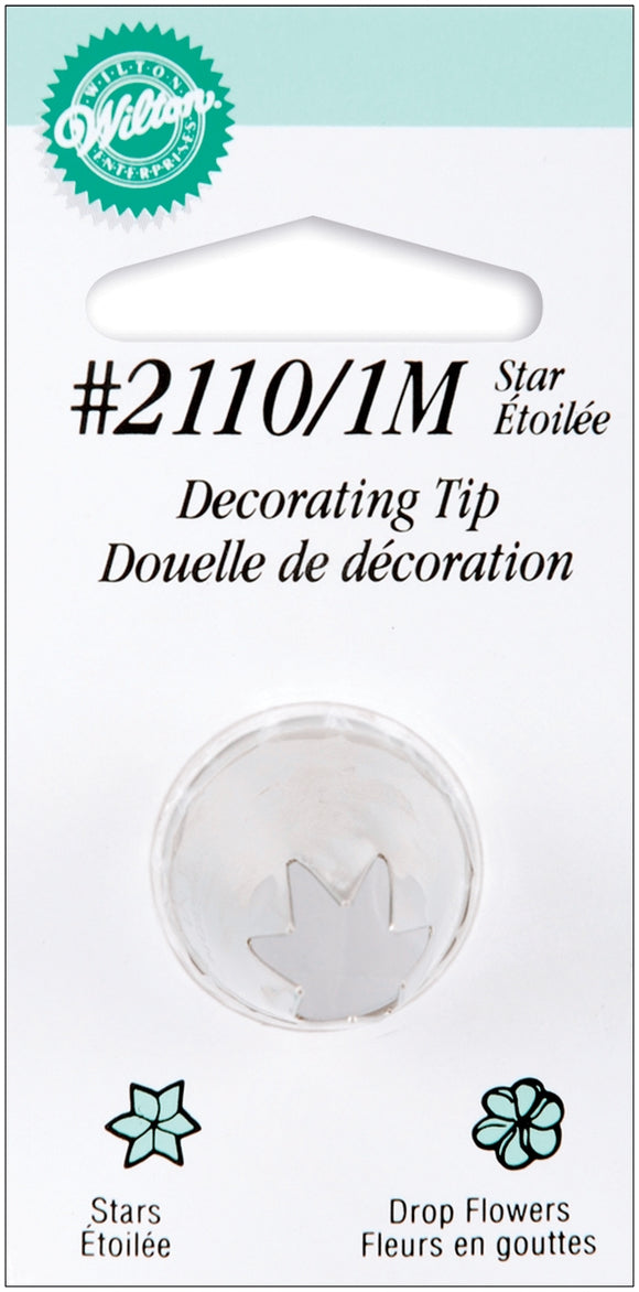 Wilton Decorating Tip 1M Star 1 Pack of 12 Piece