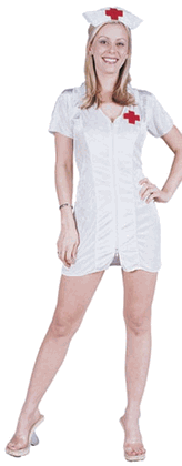 Nurse Dress With Zipper