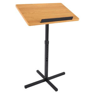 Portable floor lectern