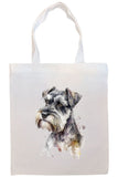 Miniature Schnauzer Canvas Tote Bag Style3