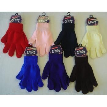 . Case of [480] Bulk Adult Acrylic Gloves - Assorted Colors, One Size .