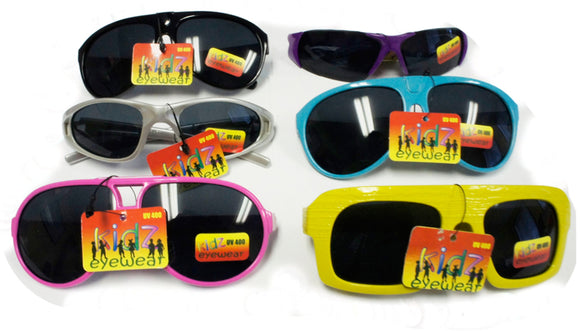 . Case of [336] Kids' Fashion Sunglasses - Impact Resistant, 336 Count .