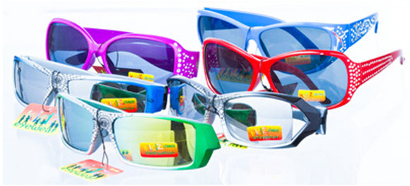 . Case of [336] Kids' Sunglasses Assortment - Scratch Resistant, 336 Count .