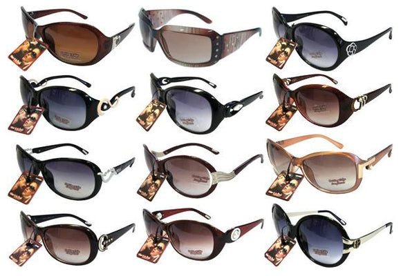 . Case of [360] Women's Deluxe Fashion Sunglasses - 360 Count .