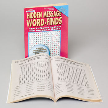 . Case of [24] Word Search Books - Hidden Message, 112 Pages .