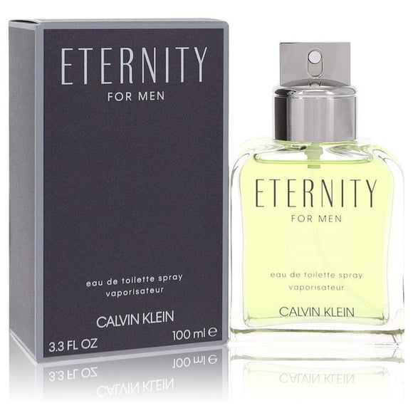 Eternity by Calvin Klein Eau De Toilette Spray 3.4 oz (Men)
