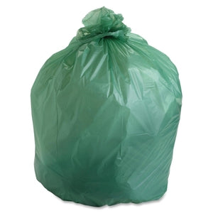 . Case of [1] Stout Compostable Trash Bags,48Gal,.85ml,42"x48",40/BX,Green .